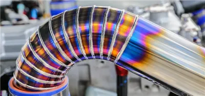 Titanium laspijp en buis